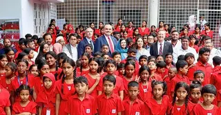 ‘সুরভি স্কুলে’ মার্কিন বিশেষ দূত; শিশু কল্যাণে সহযোগিতার আশ্বাস